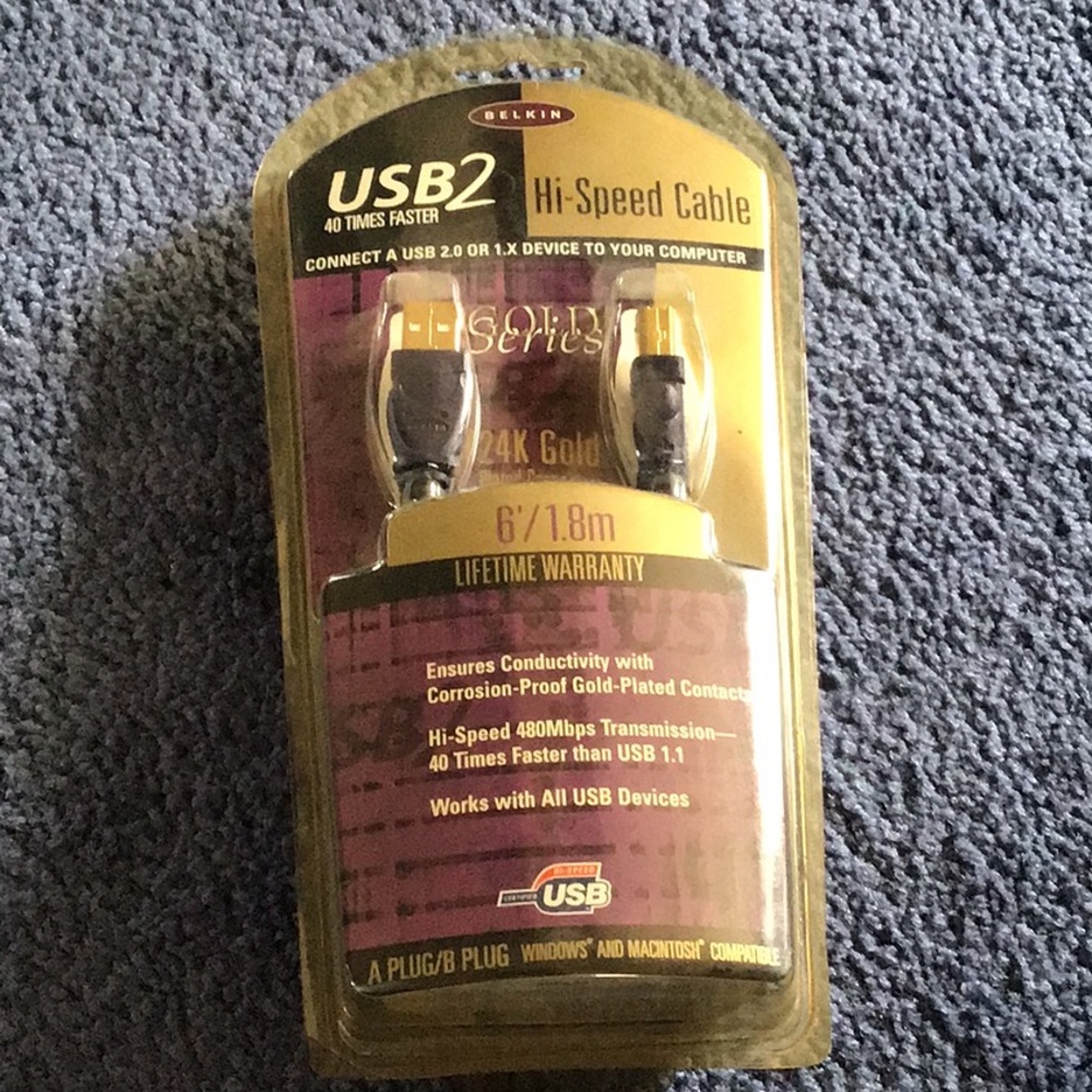 💻 USB2 Hi-Speed Cable
